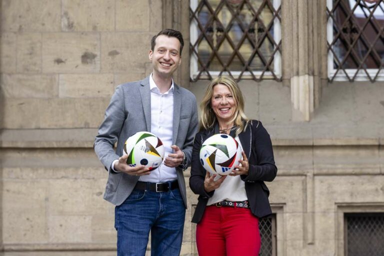 Erfurt verwandelt sich im Sommer in Fan-Zone