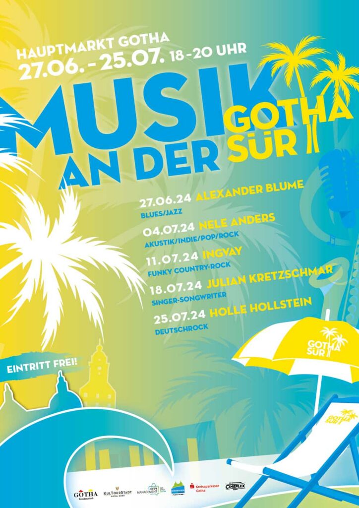 Willkommen zurück an der GOTHAsür – Musikalischer Kurzurlaub vor der Haustür