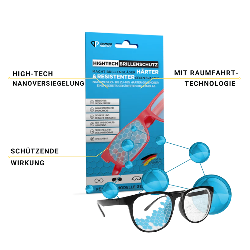 Perfekt für deine Städtereise: DiamondProtect Brillenschutz